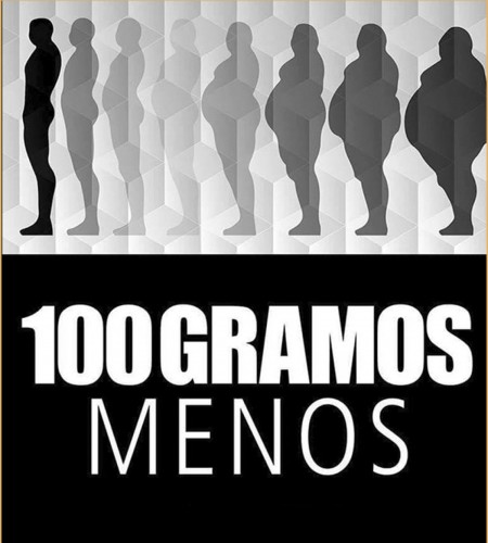 100 gramos menos