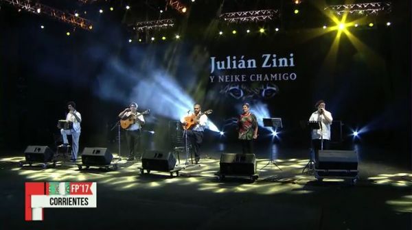 Julian Zini y Neike Chamigo 20.01.2017